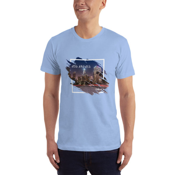 unisex-jersey-t-shirt-baby-blue-front-6057604f41a9f.jpg T-Shirt Los Angeles – Bild 12