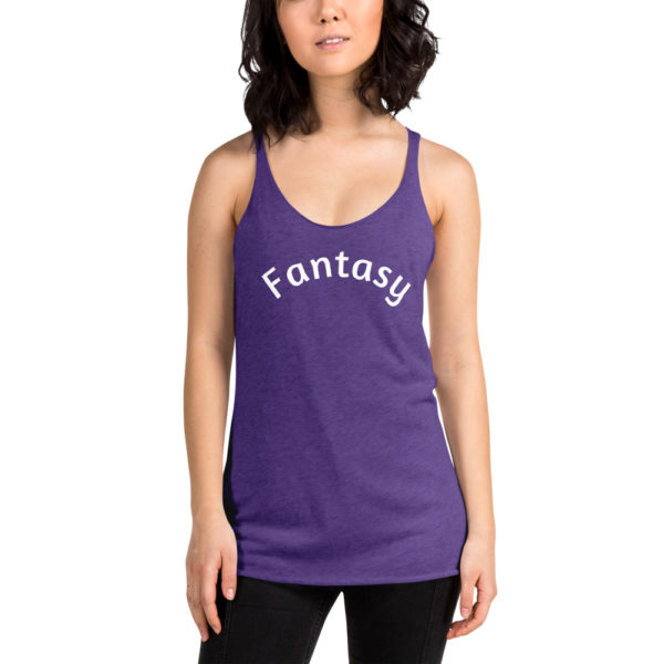 womens-racerback-tank-top-purple-rush-front-6058b6944a193.jpg Racerback Tank-Top für Damen Fantasy – Bild 1