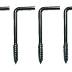 L-Haken Deckenhaken Wandhaken 45 mm 4 Stück (0063)