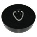 Abflussstopfen Abflußstöpsel Wasserbeckenstöpsel Ø 38,5 mm schwarz (0133)