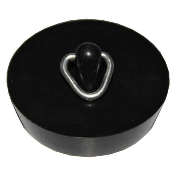 Abflussstopfen Abflußstöpsel Wasserbeckenstöpsel Ø 40,5 mm schwarz (0134)