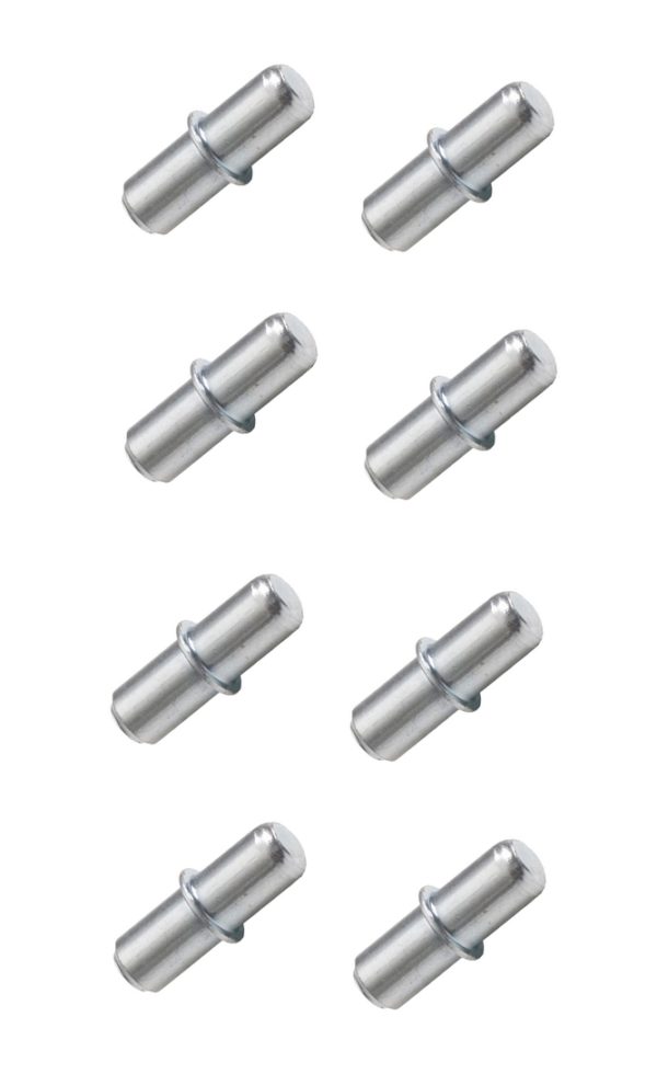 Bodenträger Regalbodenträger Regalhalter 5mm Metall verzinkt 8 Stück (0226)