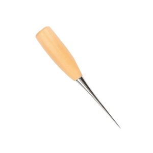 Lederahle Ledernadel Sattlerahle Nähahle Ahle mit Holzgriff 120mm (0236)