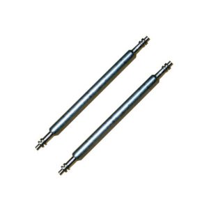 Federsteg Federstift Uhrensteg Stegbreite 25mm (Gesamtlänge 28mm) 2 Stück (0247)