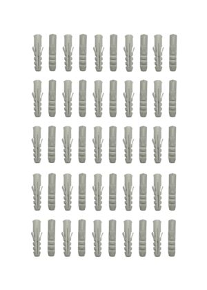 Flossendübel Spreizdübel Dübel 8x40 beige 50 Stück (0261)