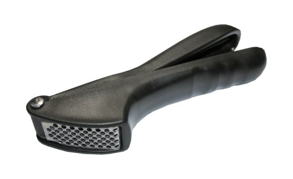 knoblauchpresse-kuchenpresse-stahl-schwarz-0296 Knoblauchpresse Küchenpresse Stahl schwarz (0296)