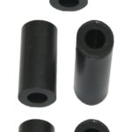 Distanzhülse Abstandshalter Abstandshülse M5x12x20mm schwarz 5 Stück (0096)