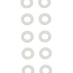 Unterlegscheibe Unterlegscheiben Polyamid 5,3 mm DIN125 10 Stück (0137)