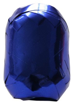 Kräuselband Geschenkband Ei 10 m 7 mm metallic blau 2 Stück (0040)