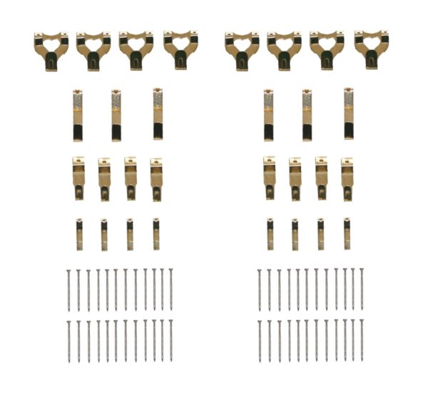 Bilderhaken Wandhaken Set 30-teilig mit Nägeln (0096)