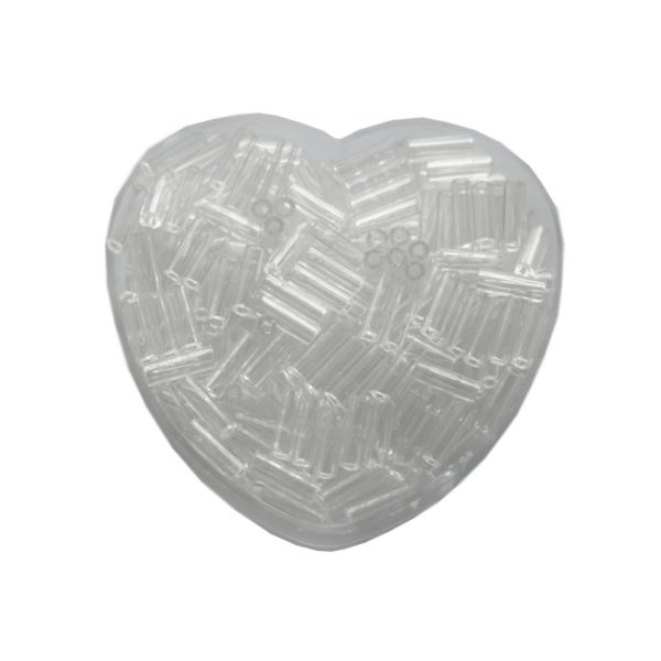stiftperlen-glasperlen-stabchenperlen-aus-glas-7mm-weisz-duchsichtig-0109 Stiftperlen Glasperlen Stäbchenperlen aus Glas 7mm weiß duchsichtig (0109)