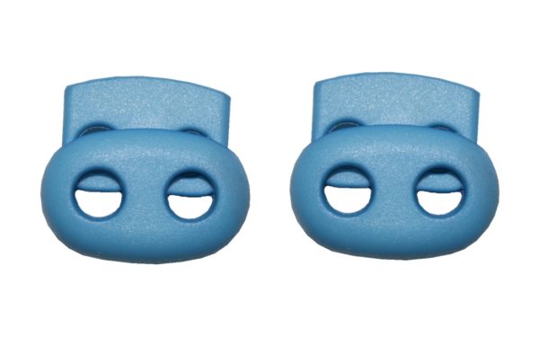 kordelstopper-kordelklemme-oval-2-loch-hellblau-2-stuck-0133 Kordelstopper Kordelklemme oval 2 Loch hellblau 2 Stück (0133)