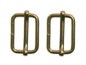 Gurtverschieber mit Steg Gurt Verschieber 13x20 mm goldfabend 2 Stück (0152)