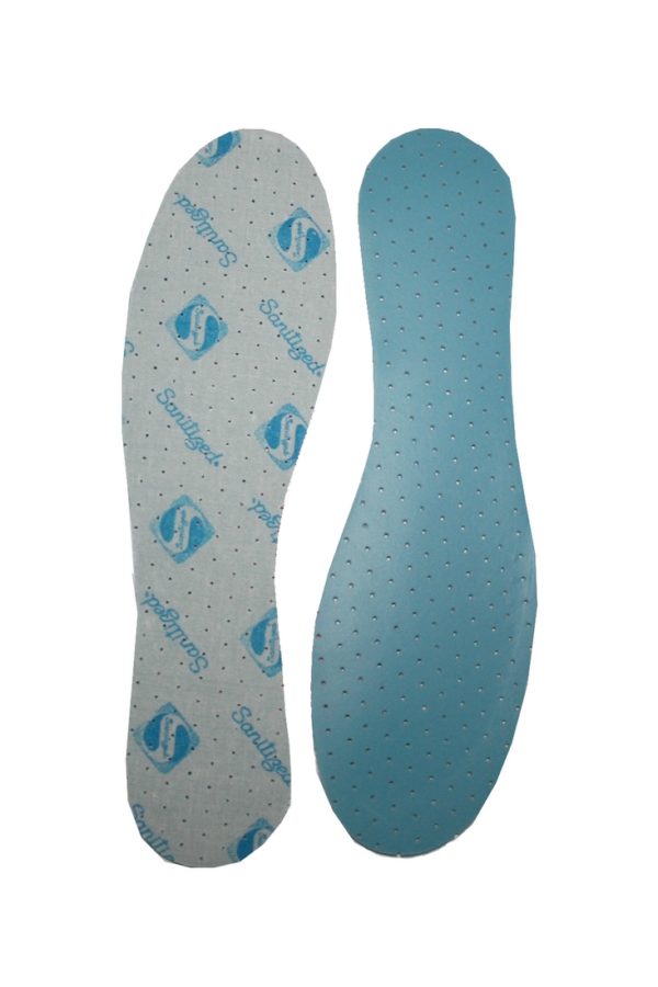 Einlegesohle antibakteriell komfort Latex-Schaum-Sohle Gr. 37-38 (0015)