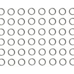 Verbindungsring Biegering 0,6mm silberfarben 60 Stück (0061)