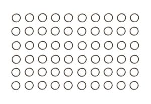 Verbindungsring Biegering 0,6mm bronzefarben 60 Stück (0062)