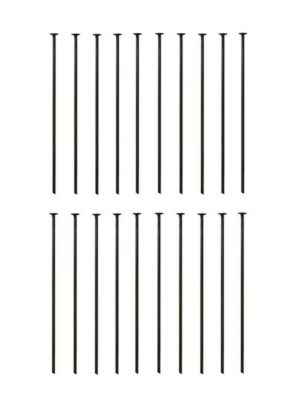 Kettelstift Schmuckstift 45mm bronzefarben 30 Stück (0065)
