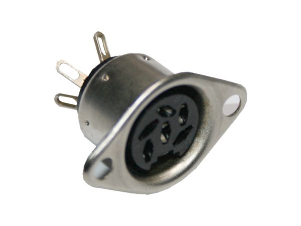 DIN Stecker 6-polig Einbaubuchse Buchse (0346)