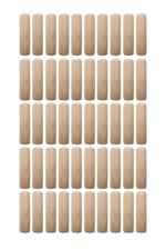 Holzdübel Riffeldübel Holzverbinder 10x50mm 50 Stück (0009)