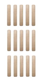 Holzdübel Riffeldübel Holzverbinder 16x60mm 15 Stück (0024)