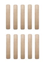 Holzdübel Riffeldübel Holzverbinder 16x80mm 10 Stück (0026)