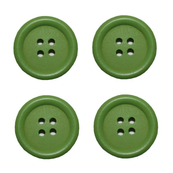 knopf-holzknopf-25mm-4-loch-grun-4-stuck-0097 Knopf Holzknopf 25mm 4 loch grün 4 Stück (0097)