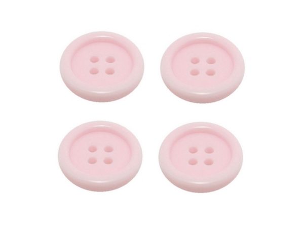 knopf-knopfe-25mm-4-loch-rose-4-stuck-0126 Knopf Knöpfe 25mm 4 loch rose 4 Stück (0126)