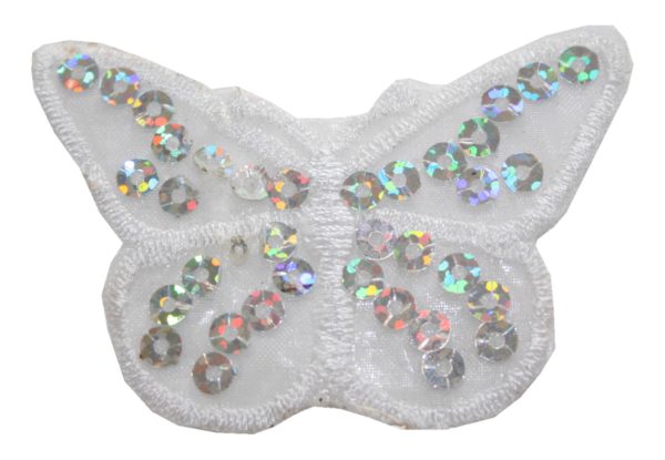 Aufnäher Bügelbild Aufbügler Schmetterling 45x70mm (1024)