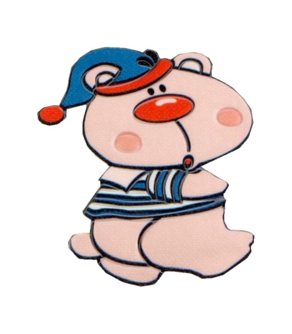 Aufnäher Bügelbild Aufbügler Schwein 80x60mm (1123)