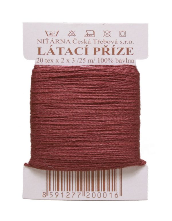 stopfgarn-stopfwolle-baumwolle-tex-20-2-3-bordeaux-weinrot-25-m-3494 Stopfgarn Stopfwolle Baumwolle Tex 20-2-3 bordeaux weinrot 25 m (3494)