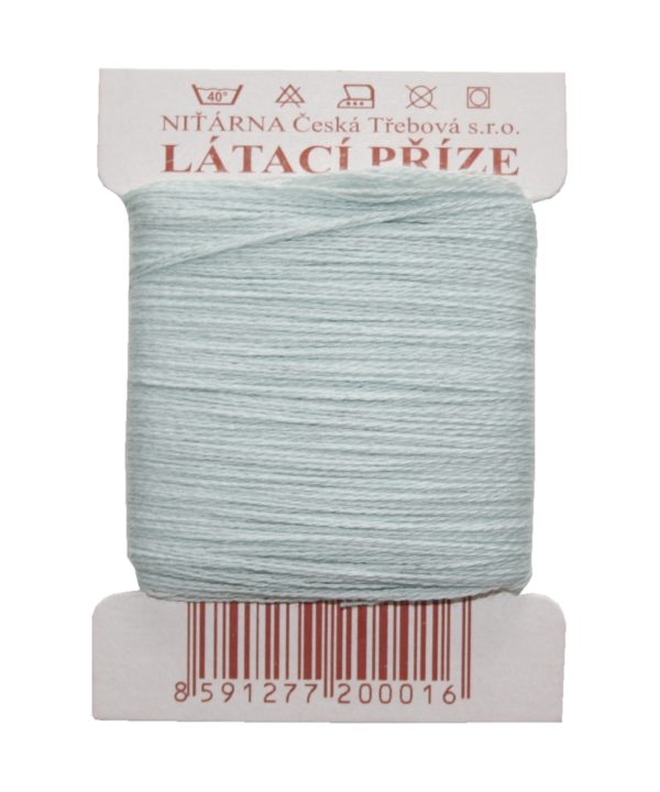 Stopfgarn Stopfwolle Baumwolle Tex 20-2-3 hell silbergrau 25 m (9724)