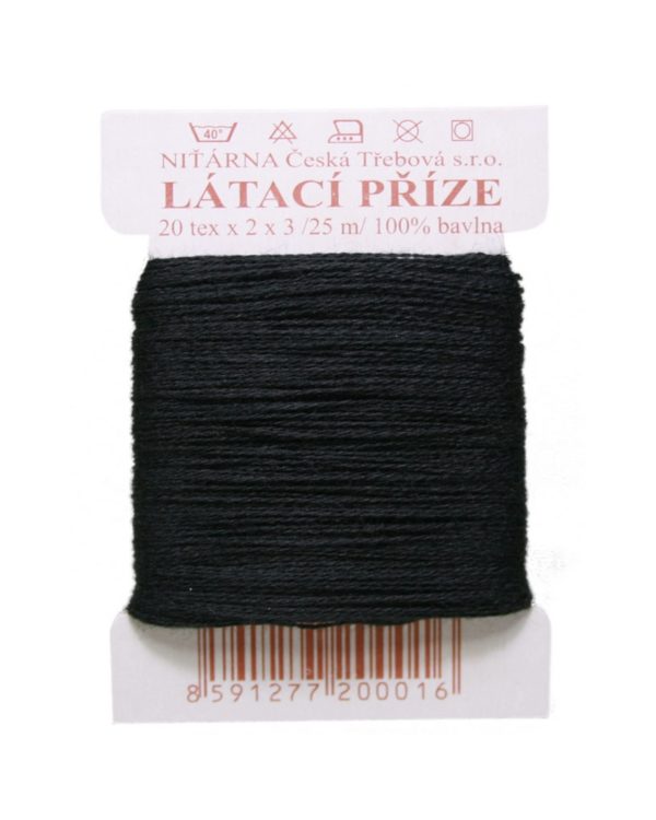stopfgarn-stopfwolle-baumwolle-tex-20-2-3-schwarz-25-m-9994 Stopfgarn Stopfwolle Baumwolle Tex 20-2-3 schwarz 25 m (9994)