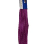 Stickgarn Stickfaden Knüpfgarn 100% Baumwolle 15 m lila (4372)