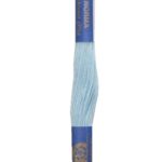Stickgarn Stickfaden Knüpfgarn 100% Baumwolle 15 m hellblau (5522)