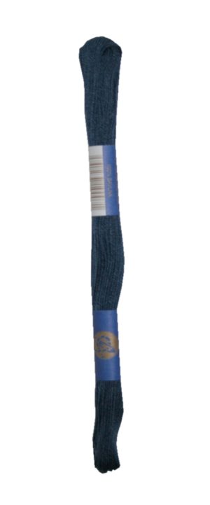 Stickgarn Stickfaden Knüpfgarn 100% Baumwolle 15 m dunkelblau (5982)