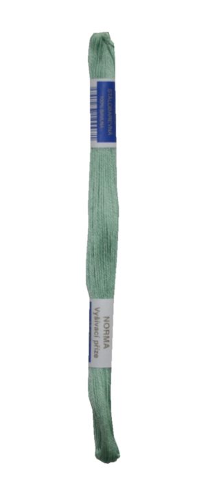 Stickgarn Stickfaden Knüpfgarn 100% Baumwolle 15 m grün (6822)