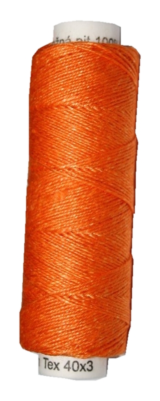 leinengarn-100-leinen-40x3-orange-50-m-2006 Leinengarn 100% Leinen 40x3 orange 50 m (2006)