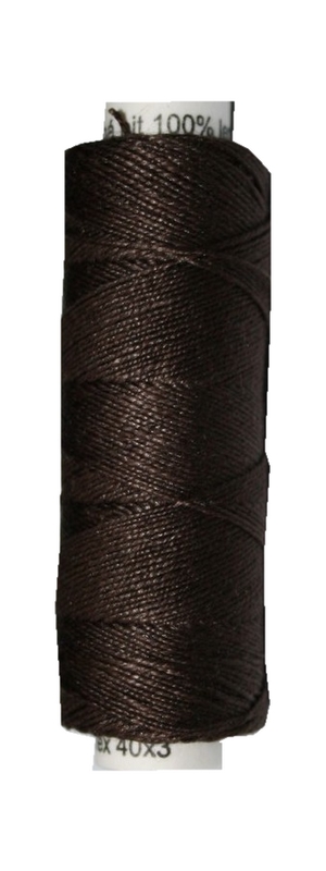Leinengarn 100% Leinen 40x3 dunkelbraun 50 m (2014)