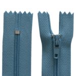 Reißverschluss 50 cm spiralförmig nicht trennbar blau (5041)