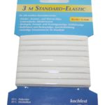 Gummilitze Gummiband Elastic-Standard 3m 6mm weiß (1003)
