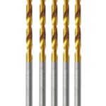 HSS Bohrer 2,00 mm Titanium DIN338N 5 Stück (0015)