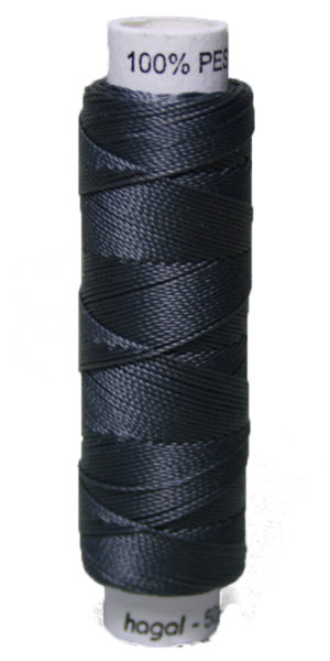 Sattlergarn Zwirn 50 m Polyester ULTRAPOLY 30 dunkelgrau (0887)