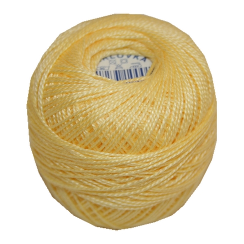 perlovka-kreuzstichgarn-baumwolle-perlgarn-10g-85m-gelb-1132 PERLOVKA Kreuzstichgarn Baumwolle Perlgarn 10g 85m gelb (1132)