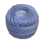 PERLOVKA Kreuzstichgarn Baumwolle Perlgarn 10g 85m blau violett (4552)