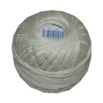 PERLOVKA Kreuzstichgarn Baumwolle Perlgarn 10g 85m hellgrün (6202)