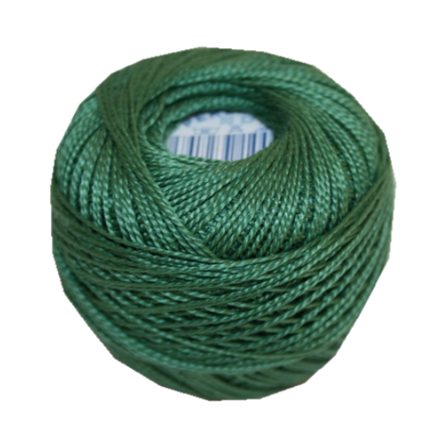 perlovka-kreuzstichgarn-baumwolle-perlgarn-10g-85m-grun-6872 PERLOVKA Kreuzstichgarn Baumwolle Perlgarn 10g 85m grün (6872)