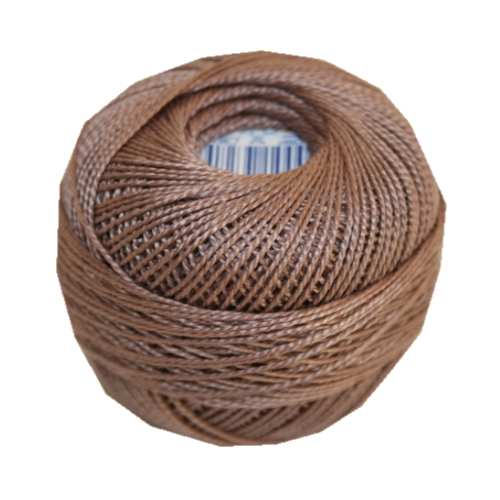 perlovka-kreuzstichgarn-baumwolle-perlgarn-10g-85m-braun-7652 PERLOVKA Kreuzstichgarn Baumwolle Perlgarn 10g 85m braun (7652)