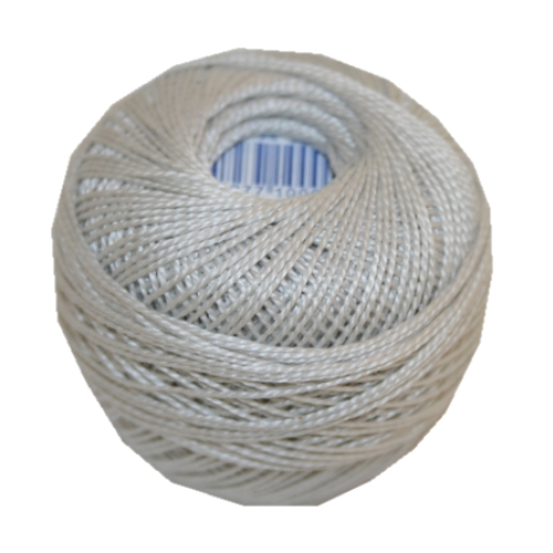 perlovka-kreuzstichgarn-baumwolle-perlgarn-10g-85m-grau-8112 PERLOVKA Kreuzstichgarn Baumwolle Perlgarn 10g 85m grau (8112)