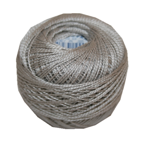 perlovka-kreuzstichgarn-baumwolle-perlgarn-10g-85m-grau-8122 PERLOVKA Kreuzstichgarn Baumwolle Perlgarn 10g 85m grau (8122)