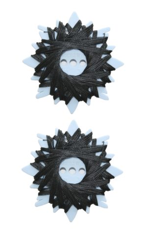 Sternzwirn Ramie extra stark 24/3 2x20m schwarz 2 Stück (0002)